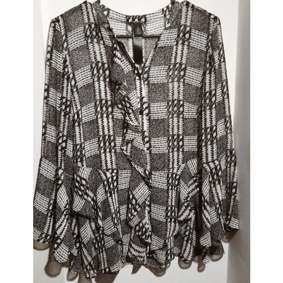 Chico's Black Label flow blouse - Picture 1 of 5